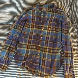 J Crew men's plaid shirt