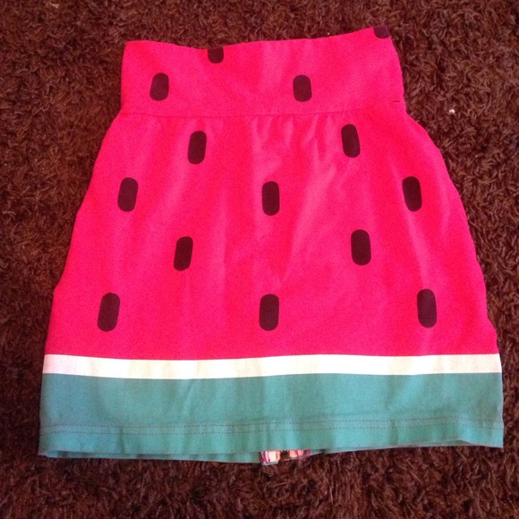 Watermelon skirt