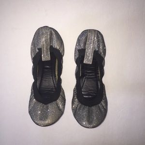 Sparkly Stretch Flats
