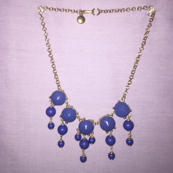 Blue J. Crew necklace