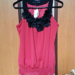 New! Maurices Red Sleeveless Top