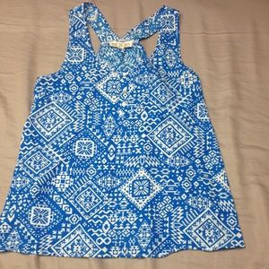 Royal Blue Tribal Print Tank