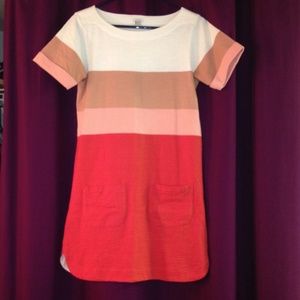 J.Crew Stripped T-shirt Dress