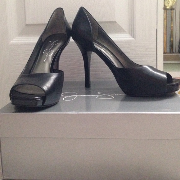 Open toed Jessica Simpson heels