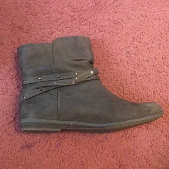Grey Boots