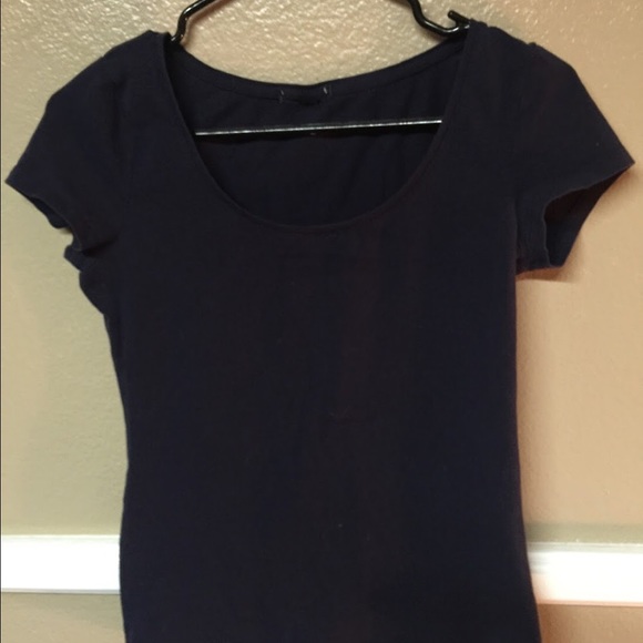 H&M Navy Blue T-Shirt