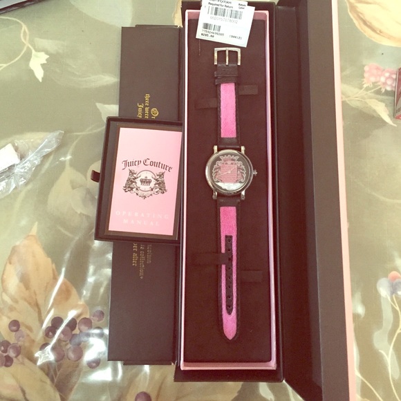 BRAND NEW Juicy couture watch w/ extra watchband