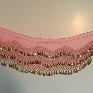 Pink Belly Dancing Skirt