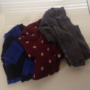 3 SWEATER BUNDLE SET