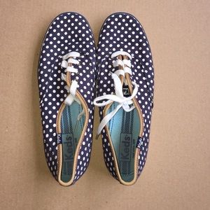 Polka dot Keds