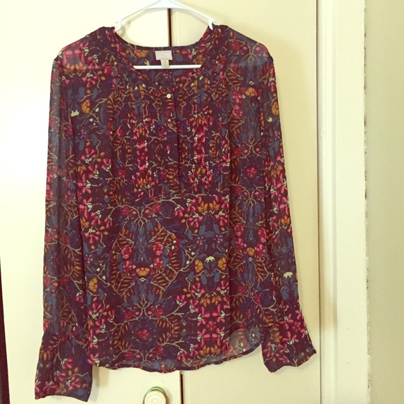 Converse flower print shirt