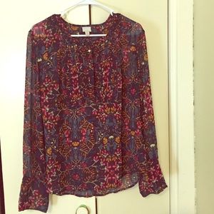 Converse flower print shirt