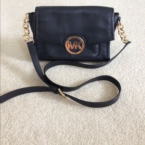 Michael Kors Black Cross- body purse