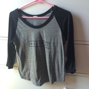 Brandy Melville 'Killin it' Baseball Tee