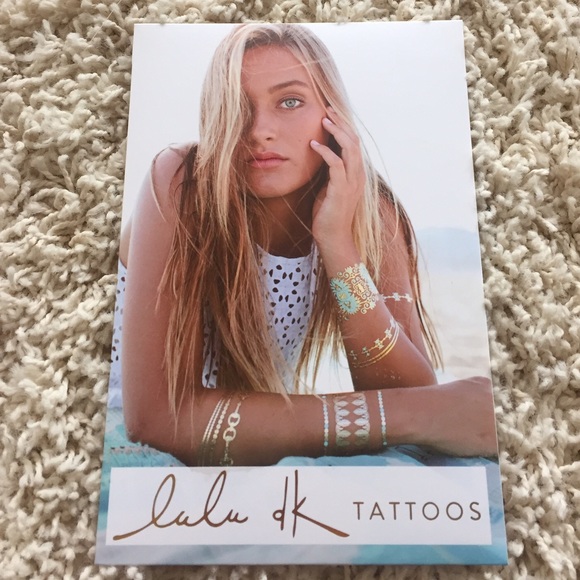 Lulu dk flash tattoos!