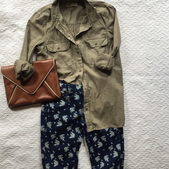 J crew printed Jean