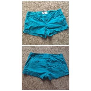 Turquoise Shorts!