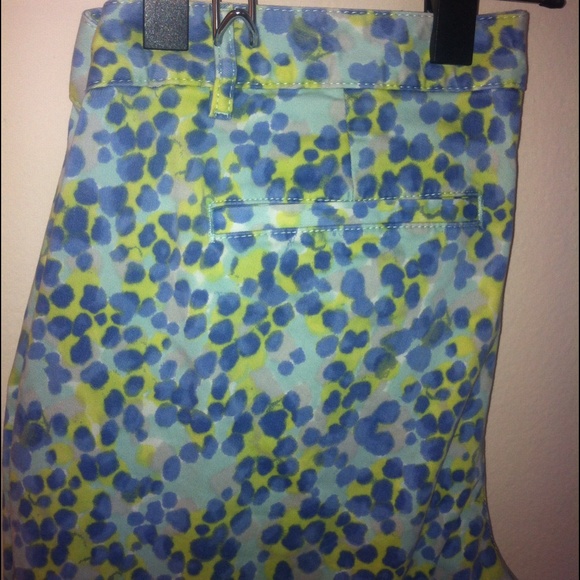 Colored Print Pants