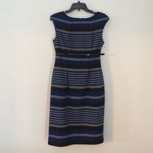 CALVIN KLEIN striped dress !