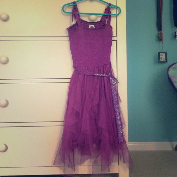Purple dress