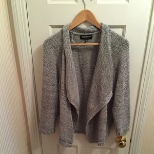 Jones New York Collection Shimmery Cardigan, Large