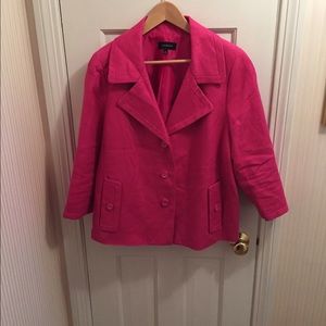 Talbots Summerweight Swing Jacket, Size 16