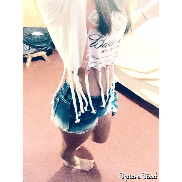 Budweiser crop top
