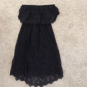 Size medium black lacy dress from Express!