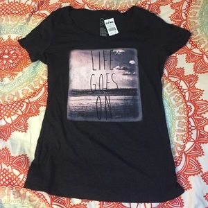 Life goes on graphic tee