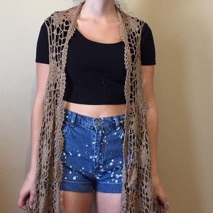 Crochet vest from Rue 21