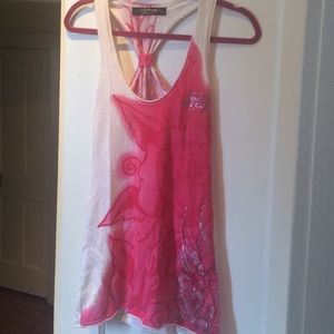 Ed hardy knit racer back tank top