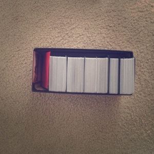 Hundreds of magic cards