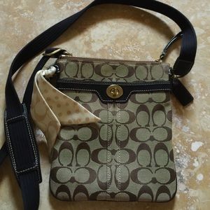Coach cross body purse