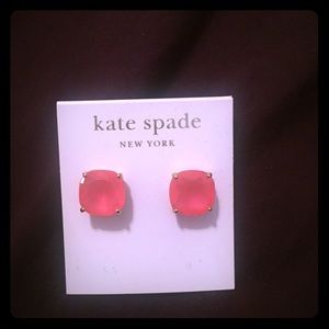Kate spade pink studs