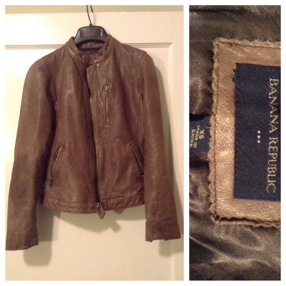 Banana Republic Leather Jacket