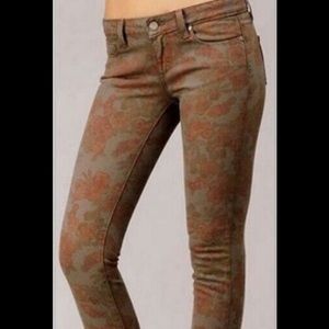 Paige floral jeans size 26