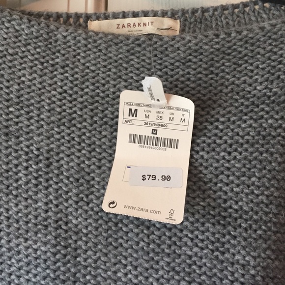 Zara Beaded Knit Sweater - Picture 4 of 4