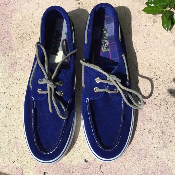 💯% Authentic Leather (suede) Sperrys - Picture 2 of 4