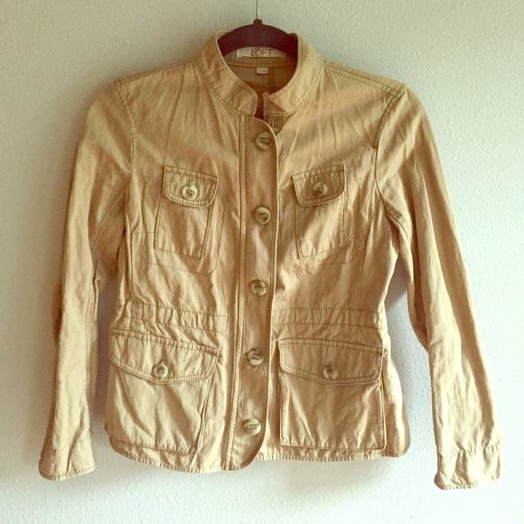 Ann Taylor Loft Cargo Jacket