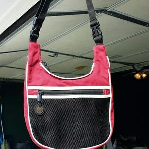 Outdoor Handbag Red and Black