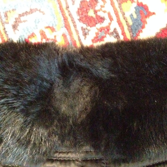 Coach Limited Edition Rabbit Fur/ Quilted Hobo Bag - Picture 4 of 4