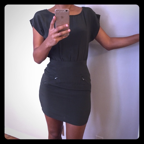 Hunter green dress