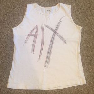A|X Armani Exchange Tank Top White