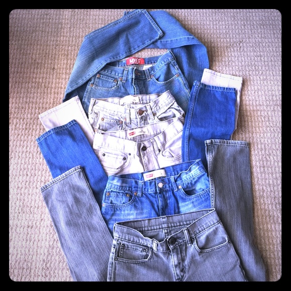 Bundle Levi's Skinny/Slim Jeans size 12REG-16REG