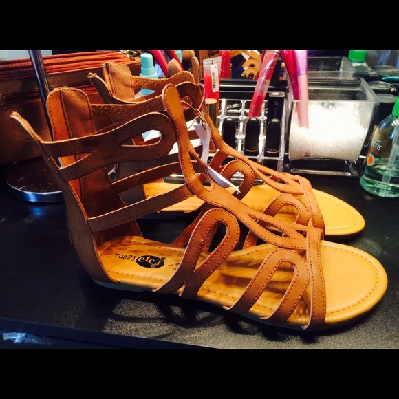 gladiator sandals from rue 21! 💖