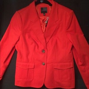 The Limited Orange Blazer NWT!