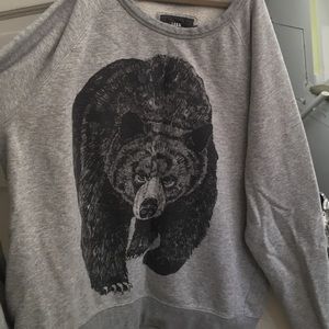 H&M bear sweatshirt