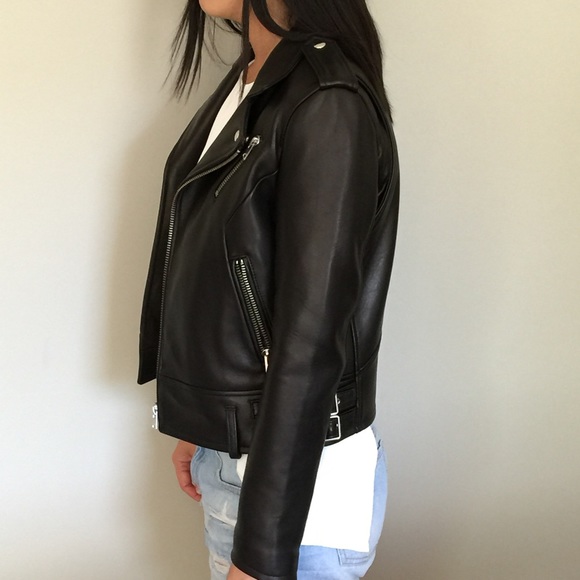 IRO black leather jacket - Picture 2 of 4