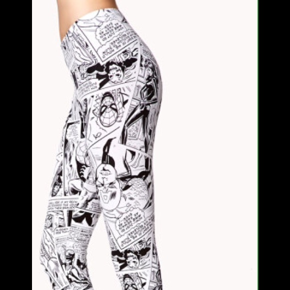 Super cute Marvel leggings