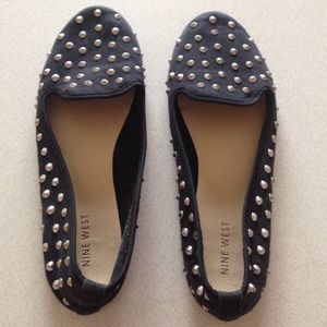 studded flats